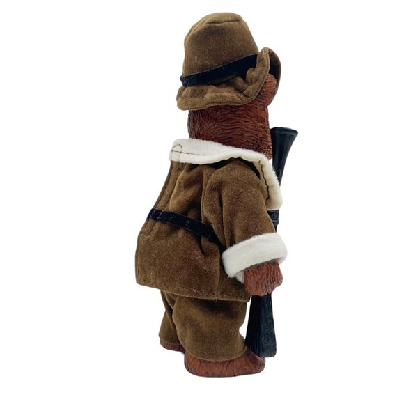 Russ Teddy Town Bear Pilgrim Figurine Thanksgiving Family Dinner Holiday Decor - Picture 6 of 12